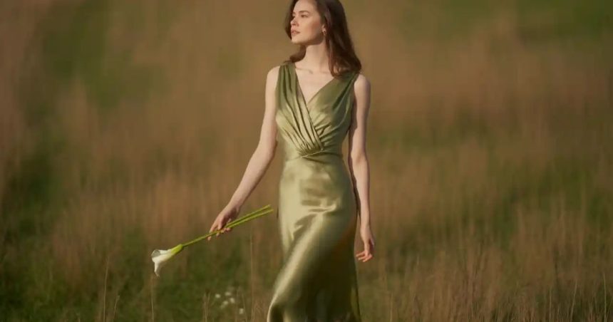 Olive Green Dress